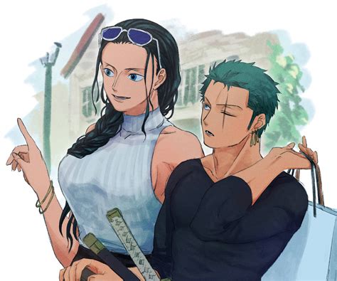 nico robin and zoro